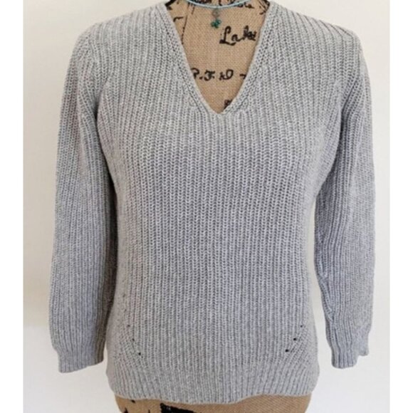 Ann Taylor LOFT Sweater Grey Women's Size XXL Excellent Like New Condition Not s - Picture 1 of 6